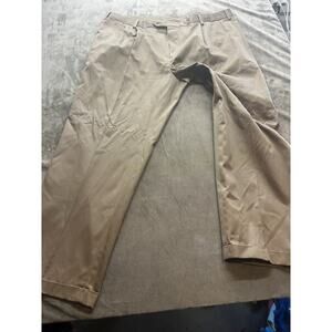 Jos A Bank‎ men’s khaki dress pants 46x31 Traveler
